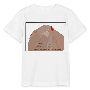 Familie - Stanley/Stella Kinder T-Shirt MINI CREATOR  - Weiß - Vorne - Maike (125cm)