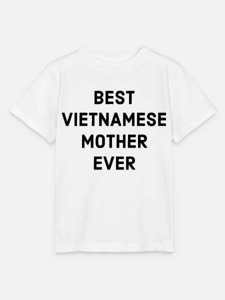 Vietnamesische Mutter - Stanley/Stella Kinder T-Shirt MINI CREATOR  - Weiß