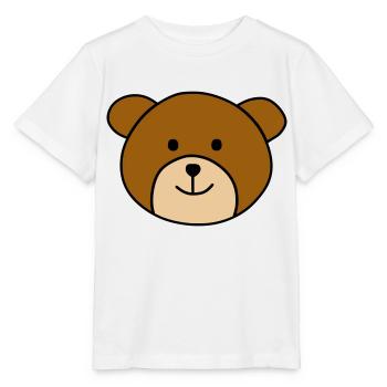Cute bear - Stanley/Stella Kinder T-Shirt MINI CREATOR  - Weiß - Vorne - Maike (125cm)