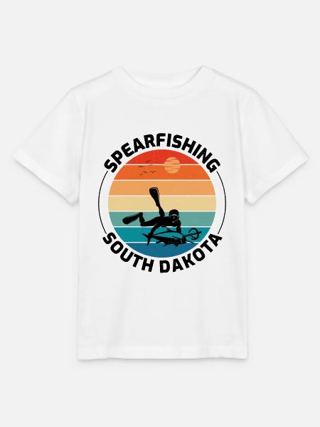 Speerfischen Speerfischen Speerfischer Fischen - Stanley/Stella Kinder T-Shirt MINI CREATOR - Weiß