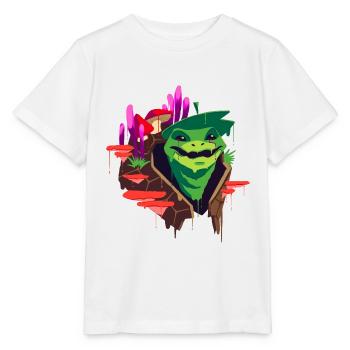 Un beau druide de Spore Circle Design - T-shirt bio MINI CREATOR Stanley/Stella Enfant - blanc - Devant - Maike (125cm)