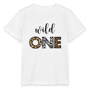 Wild one - Stanley/Stella MINI CREATOR Kids’ T-Shirt - white - Front - Maike (125cm)