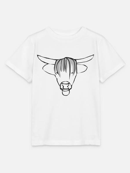Stier - Stanley/Stella Kinder T-Shirt MINI CREATOR - Weiß