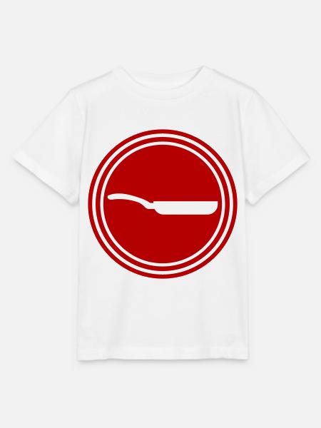 Pfanne Icon - Stanley/Stella Kinder T-Shirt MINI CREATOR  - Weiß