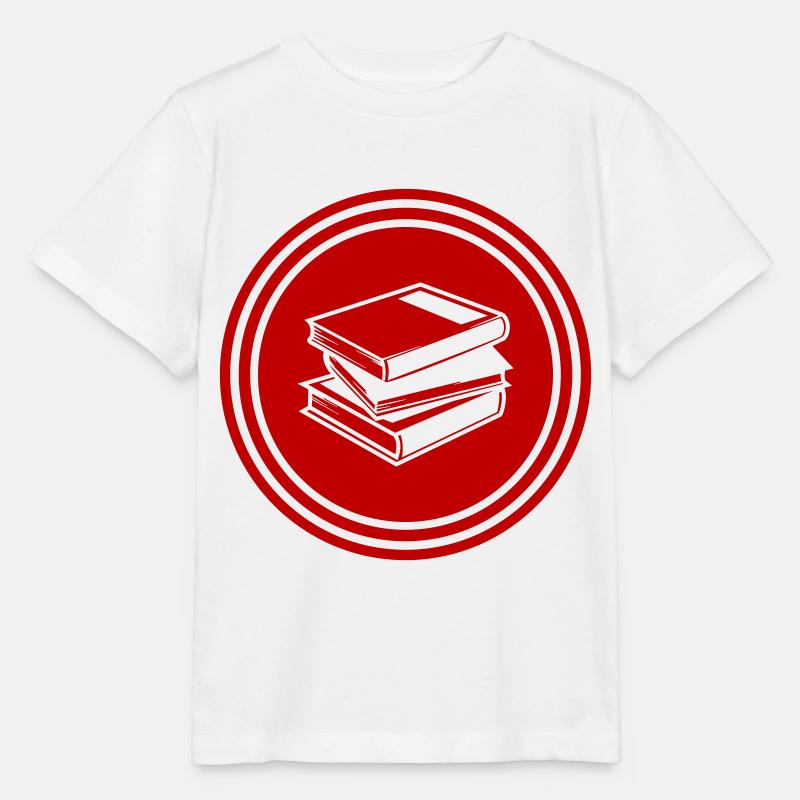 Bücher lesen - Stanley/Stella Kinder T-Shirt MINI CREATOR - Weiß
