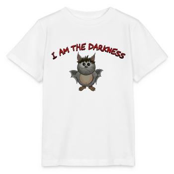 Tribas die kleine Fledermaus (Je suis les ténèbres) - T-shirt bio MINI CREATOR Stanley/Stella Enfant - blanc - Devant - Maike (125cm)