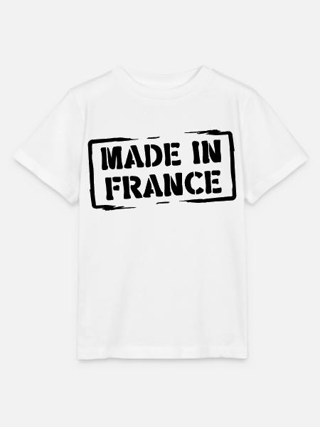Hergestellt in Frankreich - Stanley/Stella Kinder T-Shirt MINI CREATOR - Weiß
