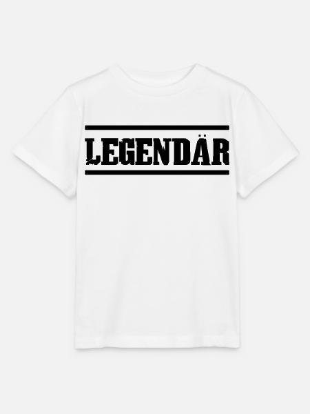 Legendär - Stanley/Stella Kinder T-Shirt MINI CREATOR - Weiß