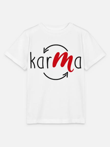 Karma - Stanley/Stella Kinder T-Shirt MINI CREATOR  - Weiß
