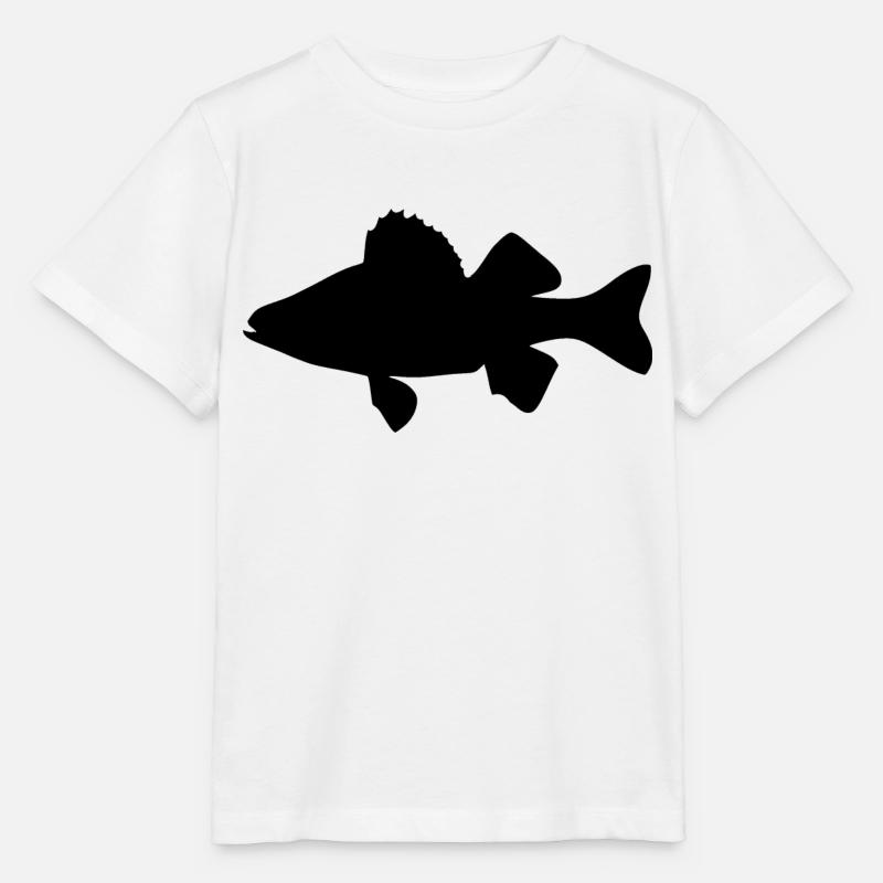 Barsch schwarz - Stanley/Stella Kinder T-Shirt MINI CREATOR  - Weiß