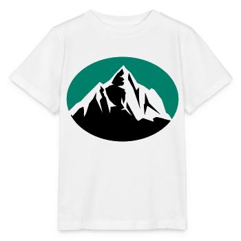 Montagne - T-shirt bio MINI CREATOR Stanley/Stella Enfant - blanc - Devant - Maike (125cm)