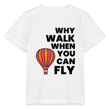 Montgolfière Montgolfière Montgolfière - T-shirt bio MINI CREATOR Stanley/Stella Enfant - blanc - Devant - Maike (125cm)