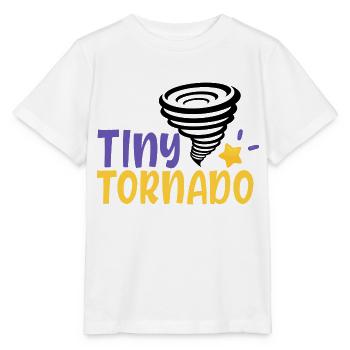 tiny tornado 01 - Stanley/Stella Kinder T-Shirt MINI CREATOR  - Weiß - Vorne - Maike (125cm)
