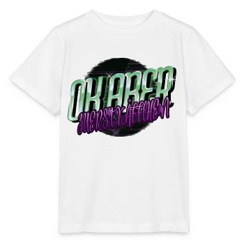 arbeitskollege verschlafen kaffeeliebhaber - Stanley/Stella Kinder T-Shirt MINI CREATOR  - Weiß - Vorne - Maike (125cm)