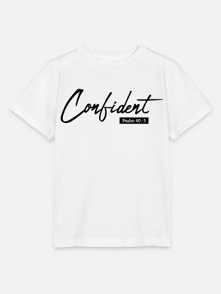 Confident - Stanley/Stella Kinder T-Shirt MINI CREATOR - Weiß