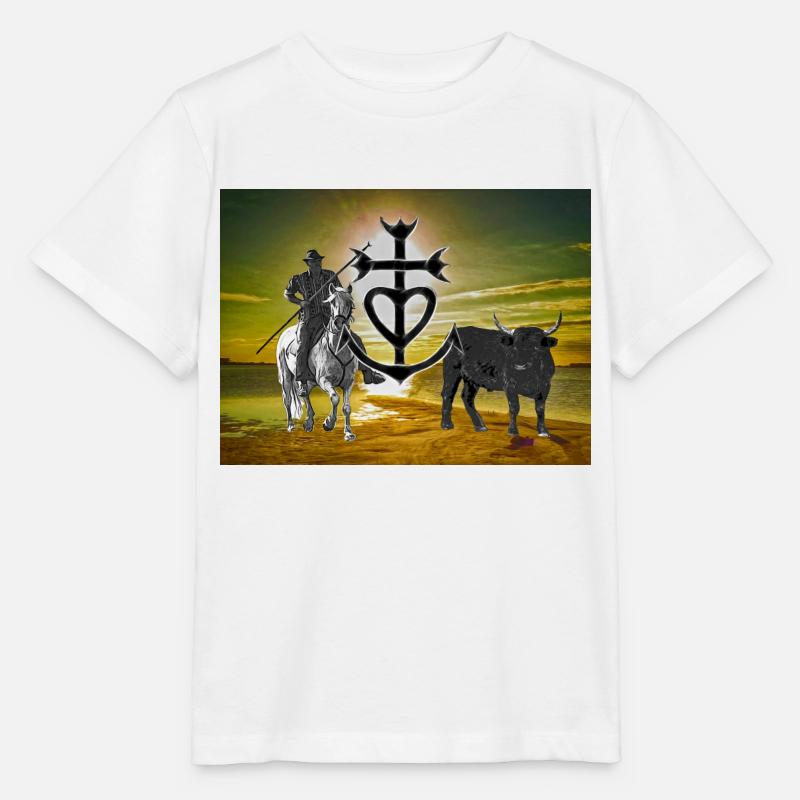 CAMARGUE - T-shirt bio MINI CREATOR Stanley/Stella Enfant - blanc