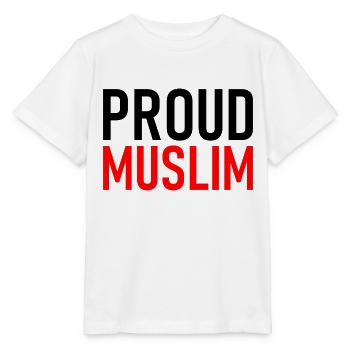 Fier musulman - Musulmans - Islam - T-shirt bio MINI CREATOR Stanley/Stella Enfant - blanc - Devant - Maike (125cm)