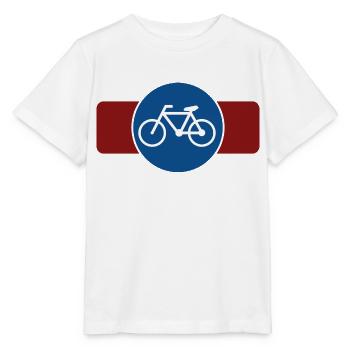 Fahrrad - Stanley/Stella Kinder T-Shirt MINI CREATOR  - Weiß - Vorne - Maike (125cm)