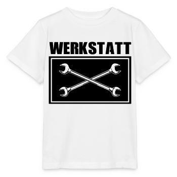 werkzeug werkstatt - Stanley/Stella Kinder T-Shirt MINI CREATOR  - Weiß - Vorne - Maike (125cm)