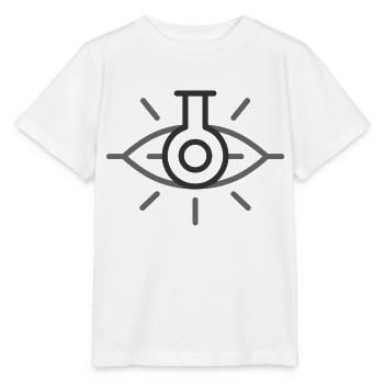 Auge Logo - Stanley/Stella Kinder T-Shirt MINI CREATOR  - Weiß - Vorne - Maike (125cm)