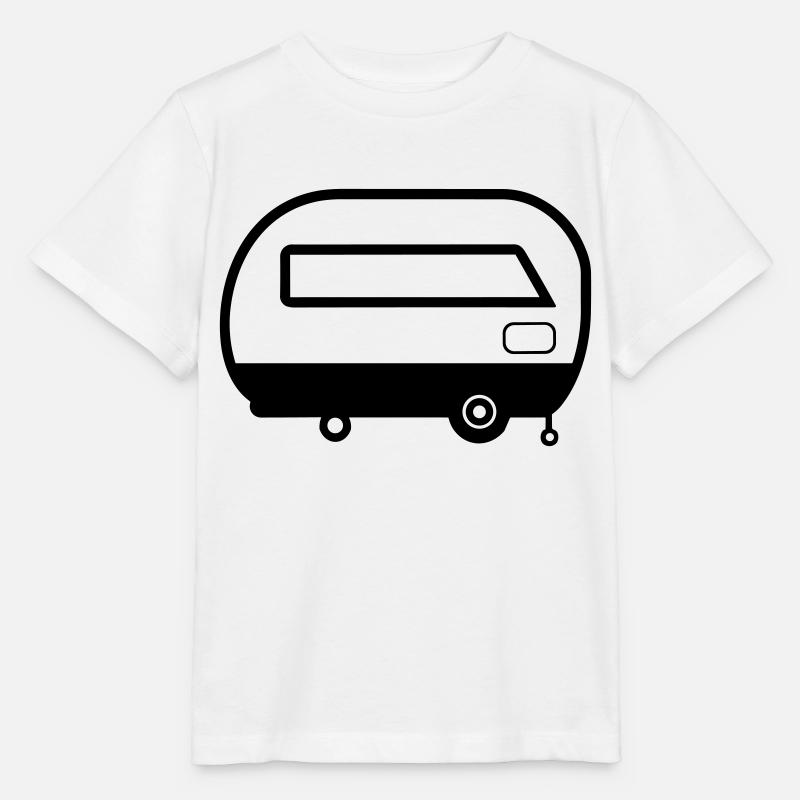 Kleiner Wohnwagen - Stanley/Stella Kinder T-Shirt MINI CREATOR - Weiß