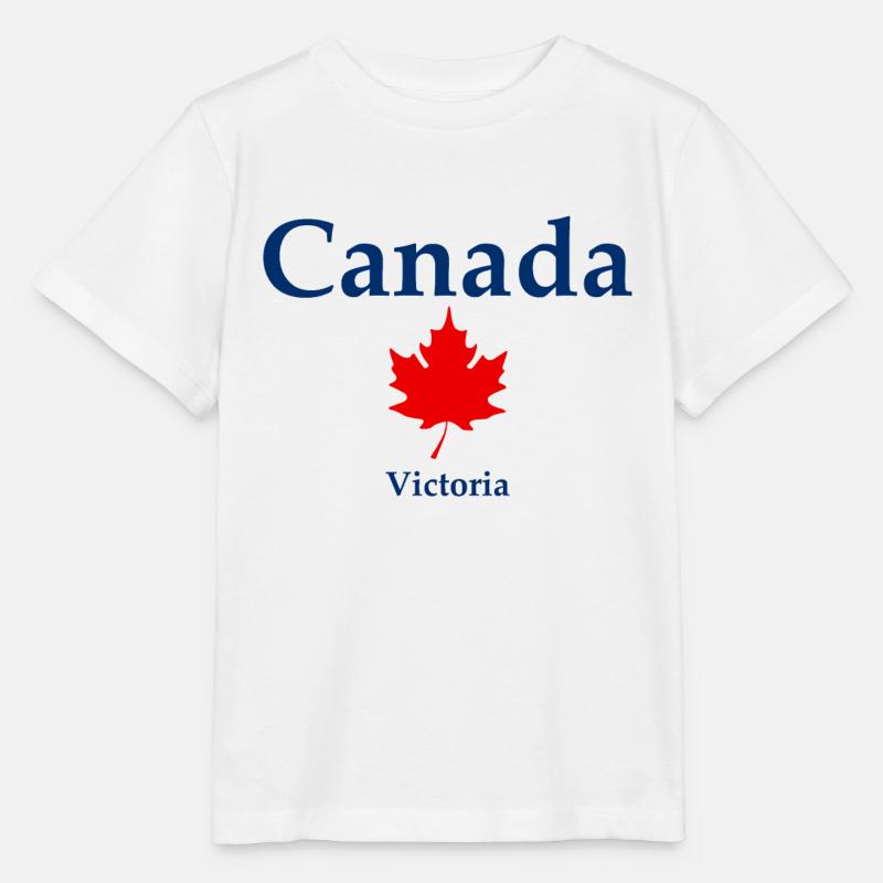 Victoria - British Columbia - Canada - Kanada - Stanley/Stella Kinder T-Shirt MINI CREATOR  - Weiß