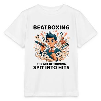 Spit to Hit: Unleash the Humor in Beatboxing - Stanley/Stella MINI CREATOR Kids’ T-Shirt - white - Front - Maike (125cm)