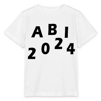Abi 2024 - Stanley/Stella Kinder T-Shirt MINI CREATOR  - Weiß - Vorne - Maike (125cm)