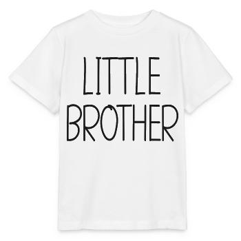 Little brother - Little brother - big heart - Stanley/Stella MINI CREATOR Kids’ T-Shirt - white - Front - Maike (125cm)