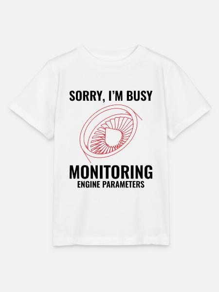 Düsentriebwerk Flugzeugmechaniker Luftfahrttechniker - Stanley/Stella Kinder T-Shirt MINI CREATOR - Weiß