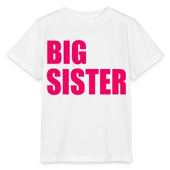 Big sister - Stanley/Stella MINI CREATOR Kids’ T-Shirt - white - Front - Maike (125cm)