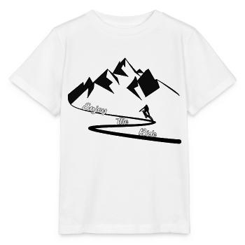 Enjoy the ride - Stanley/Stella MINI CREATOR Kids’ T-Shirt - white - Front - Maike (125cm)