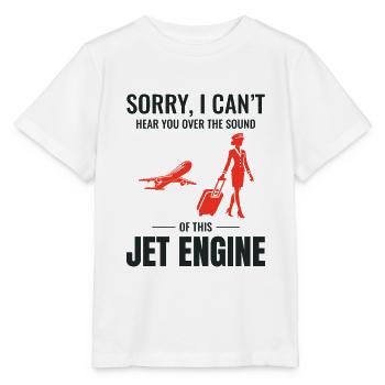 Flugbegleiterin Flugkabine Besatzung Flugbegleiterin - Stanley/Stella Kinder T-Shirt MINI CREATOR  - Weiß - Vorne - Maike (125cm)