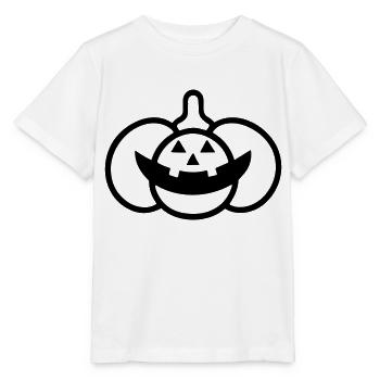 citrouille - T-shirt bio MINI CREATOR Stanley/Stella Enfant - blanc - Devant - Maike (125cm)