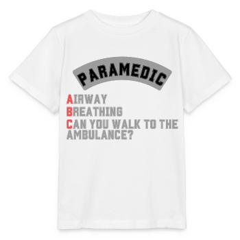ABC Paramedic - Stanley/Stella Kinder T-Shirt MINI CREATOR  - Weiß - Vorne - Maike (125cm)