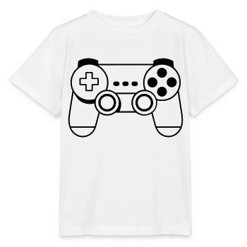 Video games controller - Stanley/Stella MINI CREATOR Kids’ T-Shirt - white - Front - Maike (125cm)