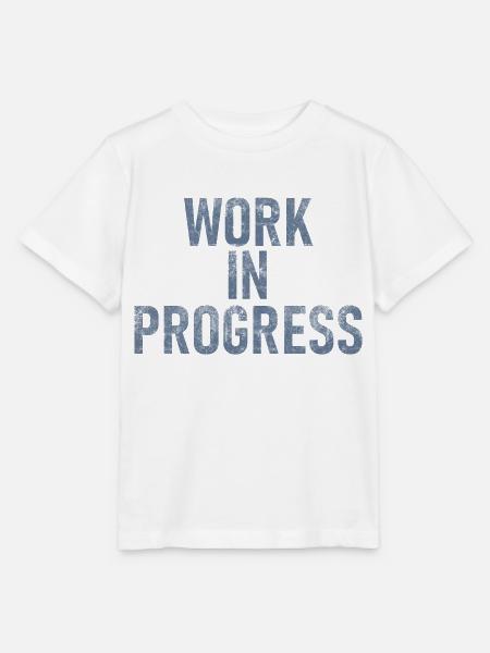 work in progress - Stanley/Stella Kinder T-Shirt MINI CREATOR - Weiß