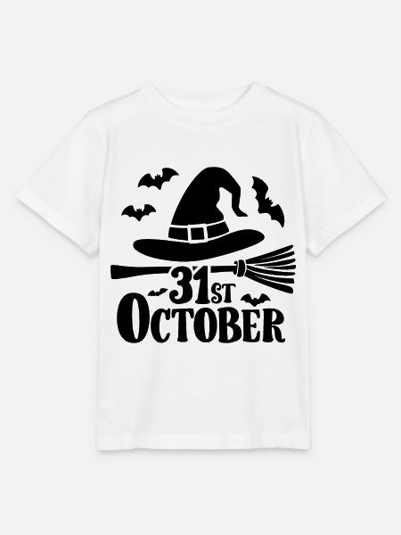 Halloween Spruch Zitat 31st October - Stanley/Stella Kinder T-Shirt MINI CREATOR - Weiß