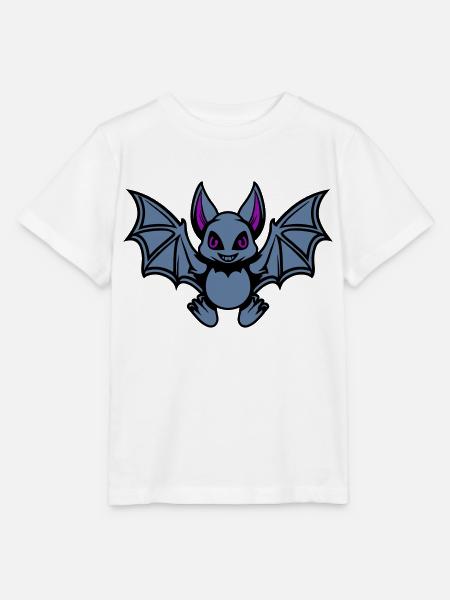 fledermaus comic - Stanley/Stella Kinder T-Shirt MINI CREATOR  - Weiß