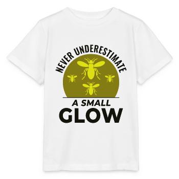 Lucioles Firefly Lightning Bug Insect Collector - T-shirt bio MINI CREATOR Stanley/Stella Enfant - blanc - Devant - Maike (125cm)