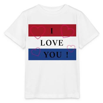 Holland / Netherlands / Pays-Bas Flag / Drapeau - Stanley/Stella MINI CREATOR Kids’ T-Shirt - white - Front - Maike (125cm)