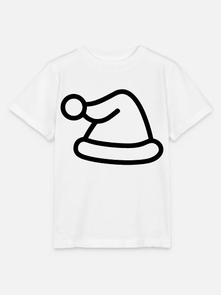 Weihnachtsmütze - Stanley/Stella Kinder T-Shirt MINI CREATOR  - Weiß