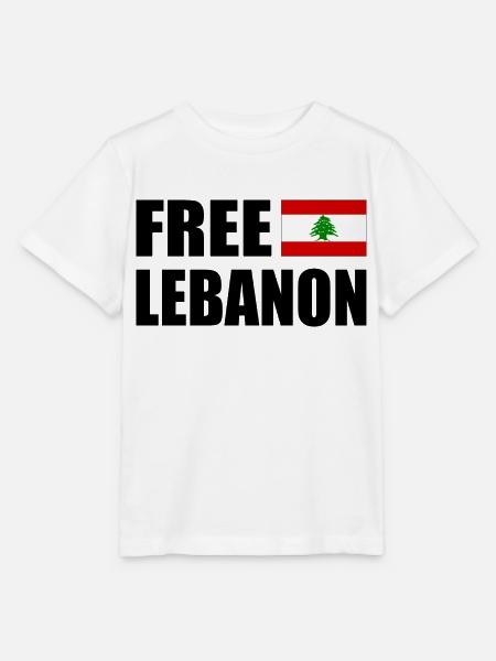 Free palestine - Stanley/Stella Kinder T-Shirt MINI CREATOR - Weiß
