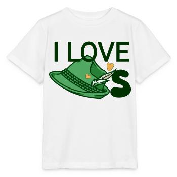 J’adore les chapeaux - T-shirt bio MINI CREATOR Stanley/Stella Enfant - blanc - Devant - Maike (125cm)