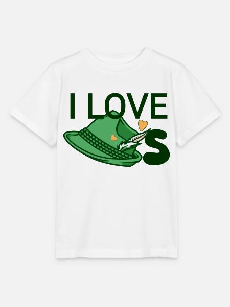 Ich liebe Hüte - Stanley/Stella Kinder T-Shirt MINI CREATOR - Weiß