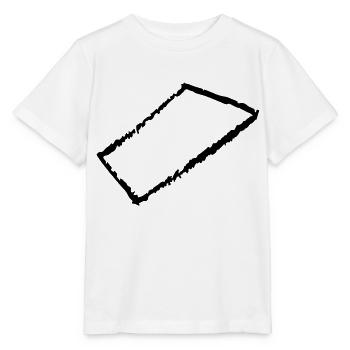 rechteck - Stanley/Stella Kinder T-Shirt MINI CREATOR  - Weiß - Vorne - Maike (125cm)
