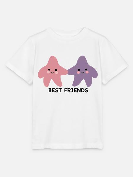 Best Friends Sternchen - Stanley/Stella Kinder T-Shirt MINI CREATOR  - Weiß