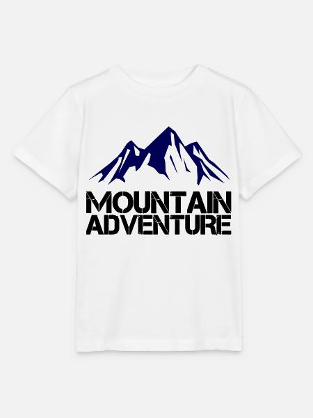 Mountain Adventure - Stanley/Stella Kinder T-Shirt MINI CREATOR - Weiß