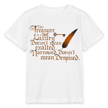 DIESER SCHATZ IST EIN TEST - Stanley/Stella Kinder T-Shirt MINI CREATOR  - Weiß - Vorne - Maike (125cm)