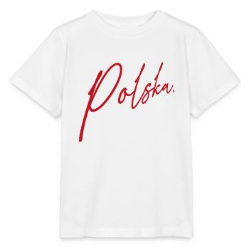 Polska Lettrage - Polen - Pologne - polnisch - T-shirt bio MINI CREATOR Stanley/Stella Enfant - blanc - Devant - Maike (125cm)